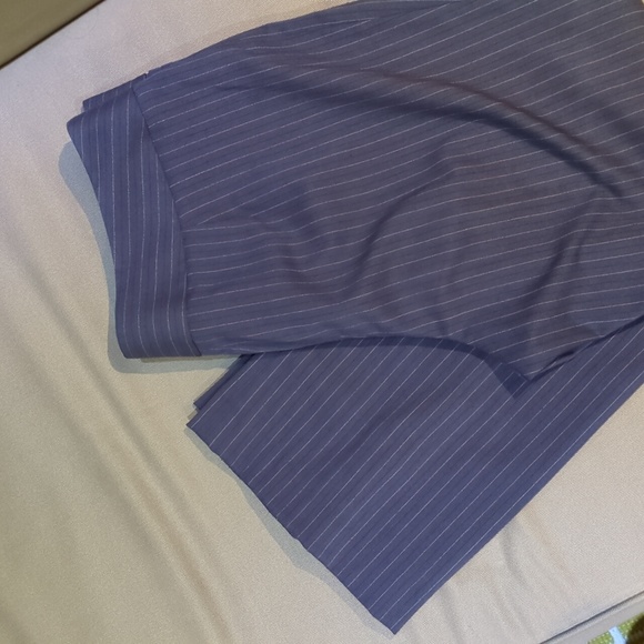 Grey Striped Trousers - Picture 2 of 2